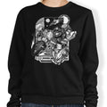 Running in Space - Adult & Kids T-Shirts, Sweatshirts & Hoodies apparel design preview 1