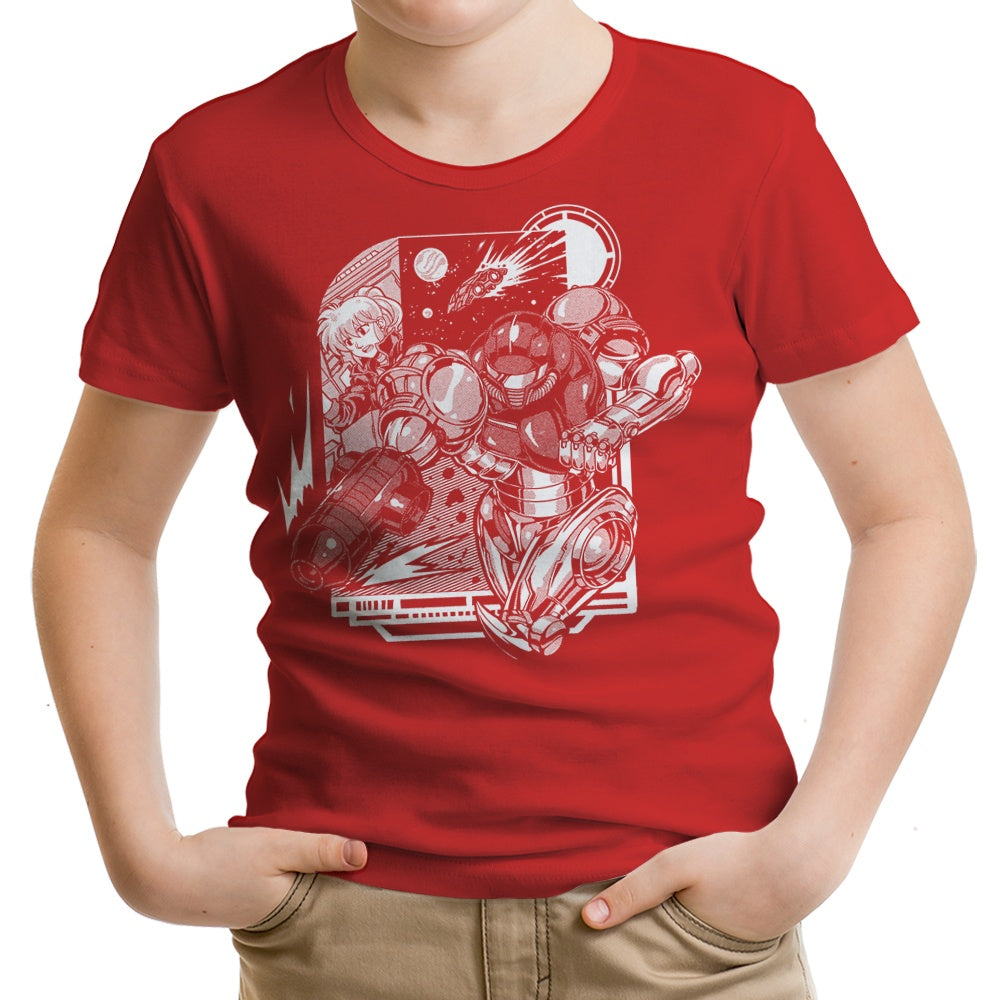 Running in Space Youth Apparel - Adult & Kids T-Shirts, Sweatshirts & Hoodies apparel design preview 2