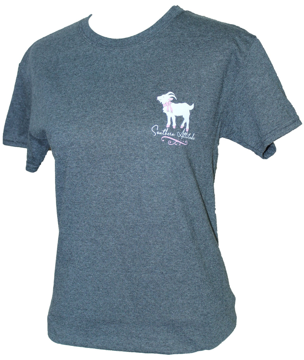 Southern Attitude Preppy 2 Goats Past Normal - Adult & Kids T-Shirts, Sweatshirts & Hoodies apparel design preview 2