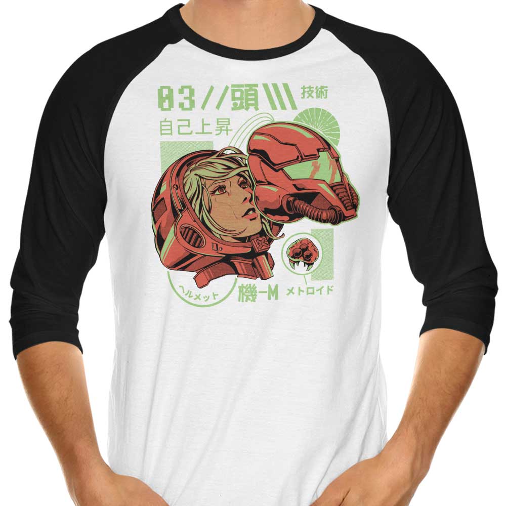 S-Head 3/4 Sleeve Raglan - Adult & Kids T-Shirts, Sweatshirts & Hoodies apparel design preview 1