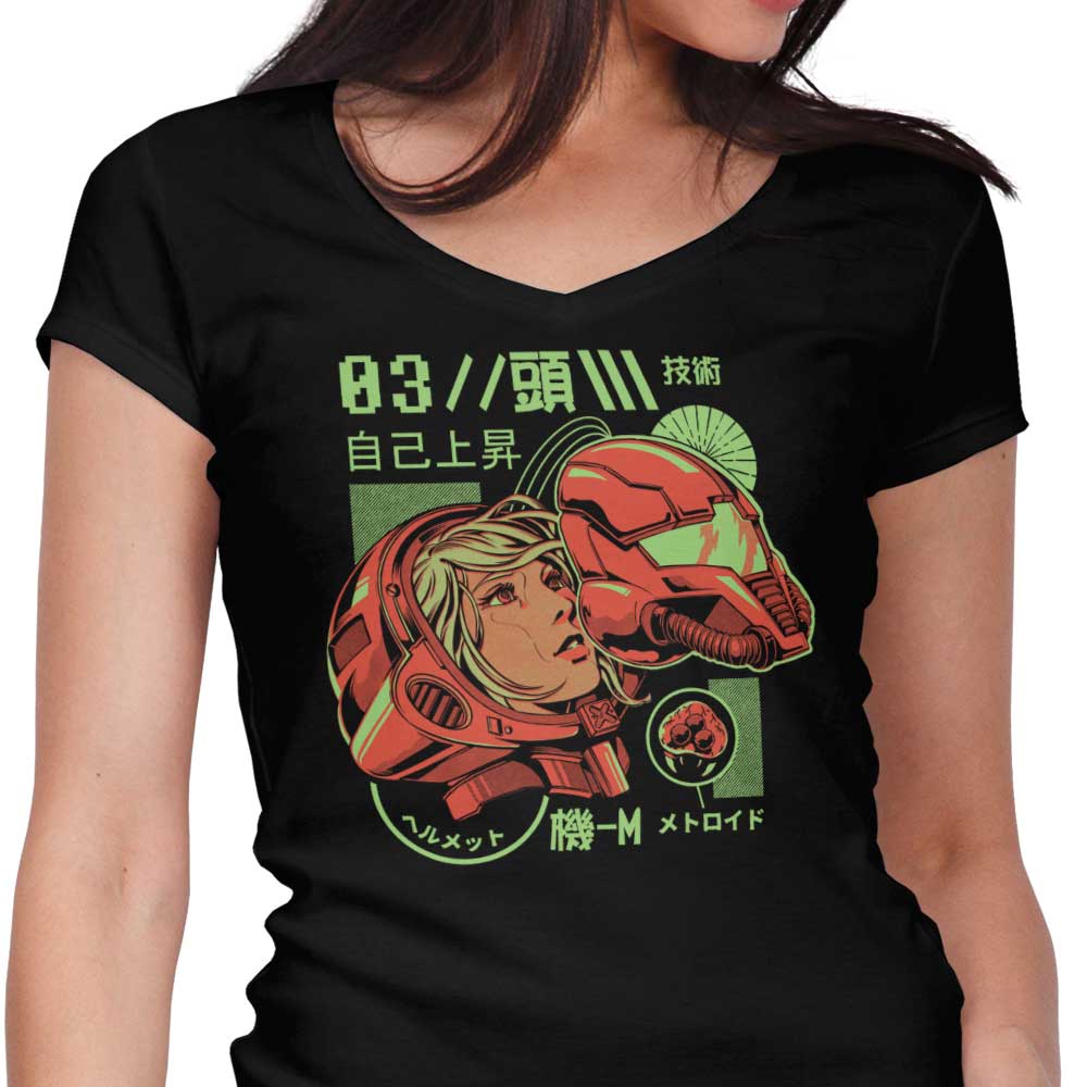 S-Head Women's V-Neck - Adult & Kids T-Shirts, Sweatshirts & Hoodies apparel design preview 1