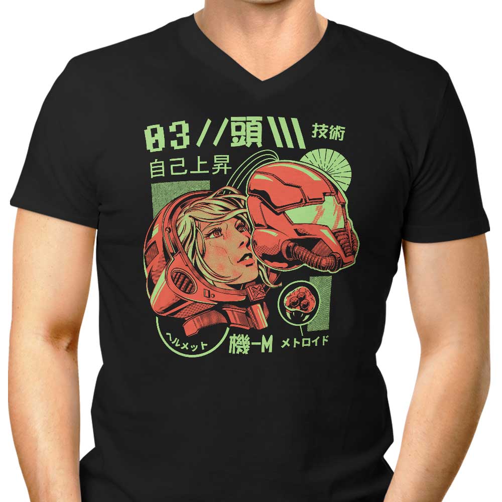 S-Head Men's V-Neck - Adult & Kids T-Shirts, Sweatshirts & Hoodies apparel design preview 1