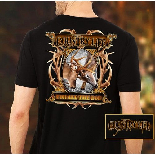 Sale Country Life Outfitters For All The Doe Deer - Adult & Kids T-Shirts, Sweatshirts & Hoodies apparel design preview 1