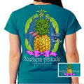 Southern Attitude Preppy Sweet Tangy Pineapple - Adult & Kids T-Shirts, Sweatshirts & Hoodies apparel design preview 1
