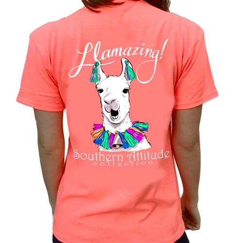 Sale Southern Attitude Preppy Amazing Llama - Adult & Kids T-Shirts, Sweatshirts & Hoodies apparel design preview 1