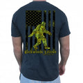Country Life USA Backwoods Legend Bigfoot - Adult & Kids T-Shirts, Sweatshirts & Hoodies apparel design preview 1