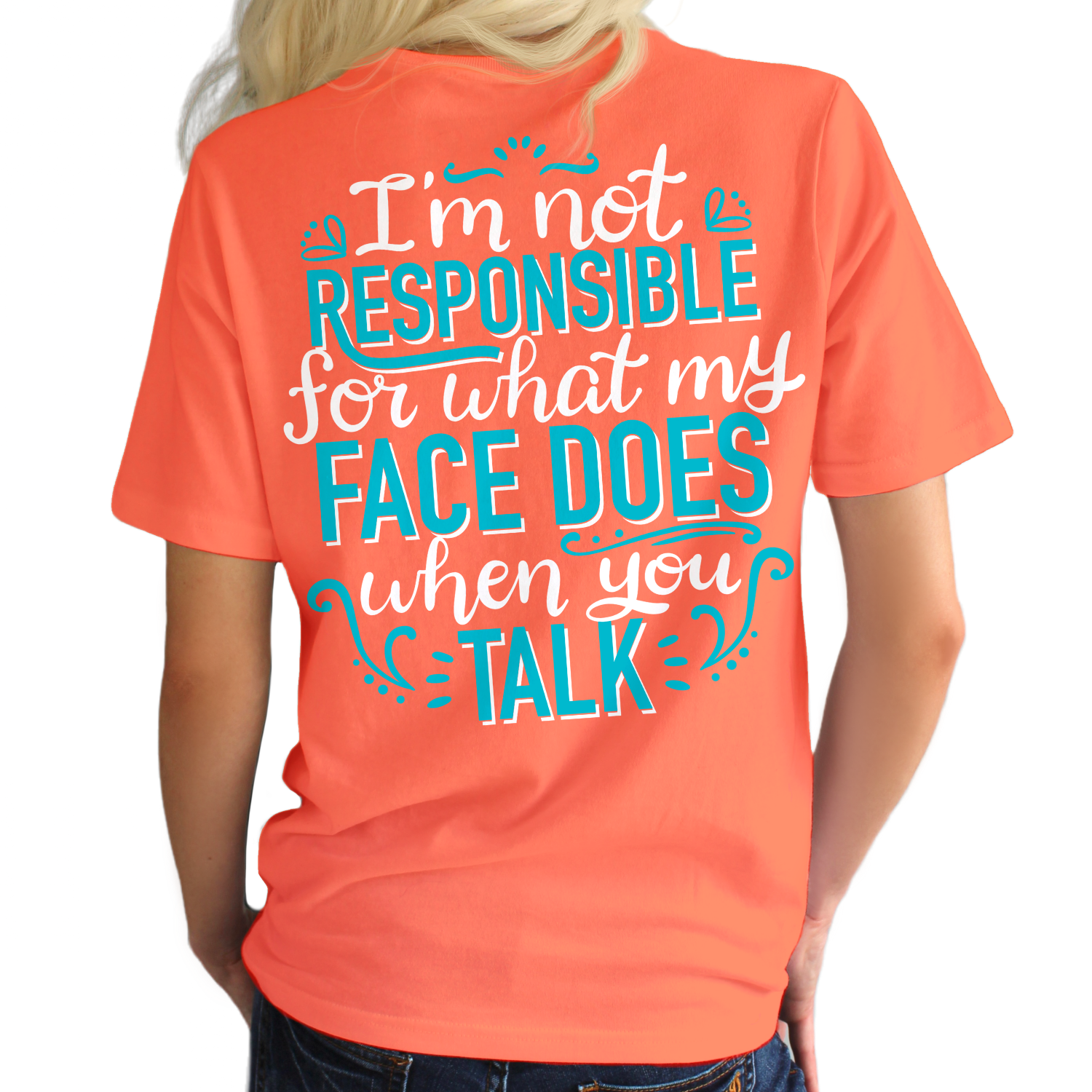 Southern Attitude What My Face Does - Adult & Kids T-Shirts, Sweatshirts & Hoodies apparel design preview 1