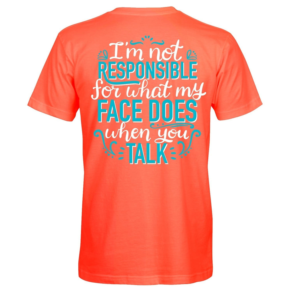 Southern Attitude What My Face Does - Adult & Kids T-Shirts, Sweatshirts & Hoodies apparel design preview 2