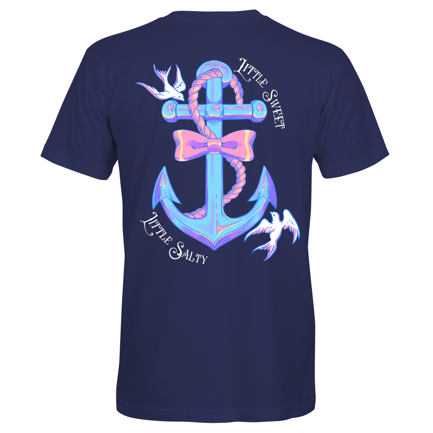 Southern Attitude Salty Anchor Bow 2.0 - Adult & Kids T-Shirts, Sweatshirts & Hoodies apparel design preview 1