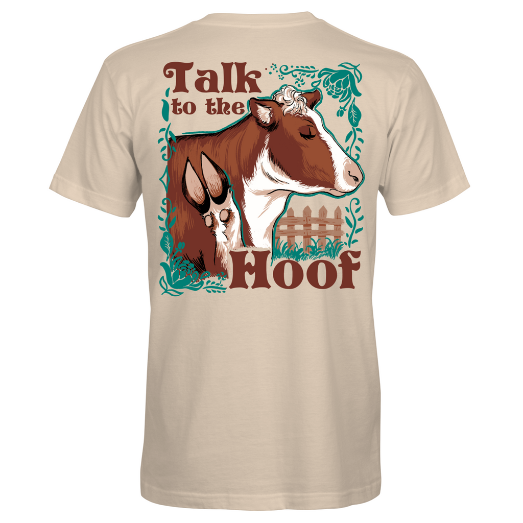 Southern Attitude Talk to the Hoof - Adult & Kids T-Shirts, Sweatshirts & Hoodies apparel design preview 2