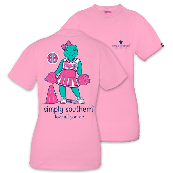 SALE Simply Southern Preppy Cheer Pink Save The - Adult & Kids T-Shirts, Sweatshirts & Hoodies apparel design preview 1