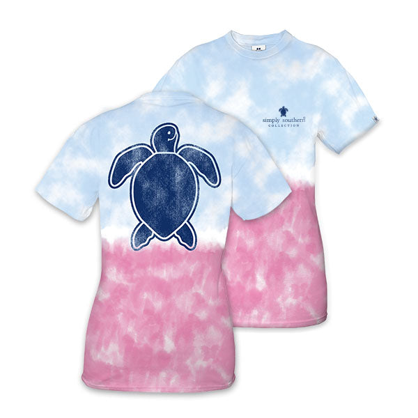 Simply Southern Preppy Washed Logo Icepop Tie Dye - Adult & Kids T-Shirts, Sweatshirts & Hoodies apparel design preview 1