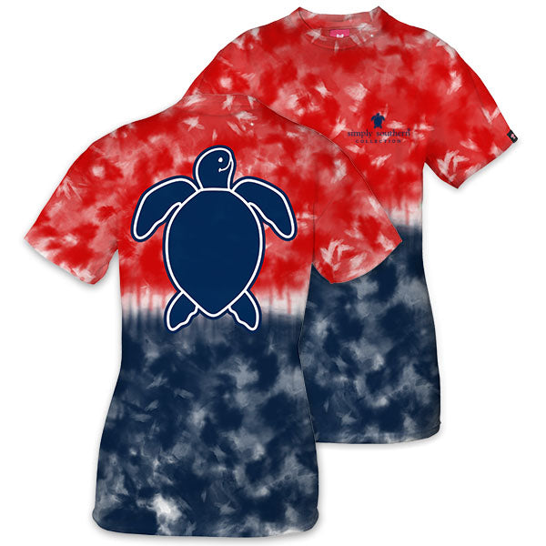 SALE Simply Southern Preppy Washed Logo America Tie - Adult & Kids T-Shirts, Sweatshirts & Hoodies apparel design preview 1