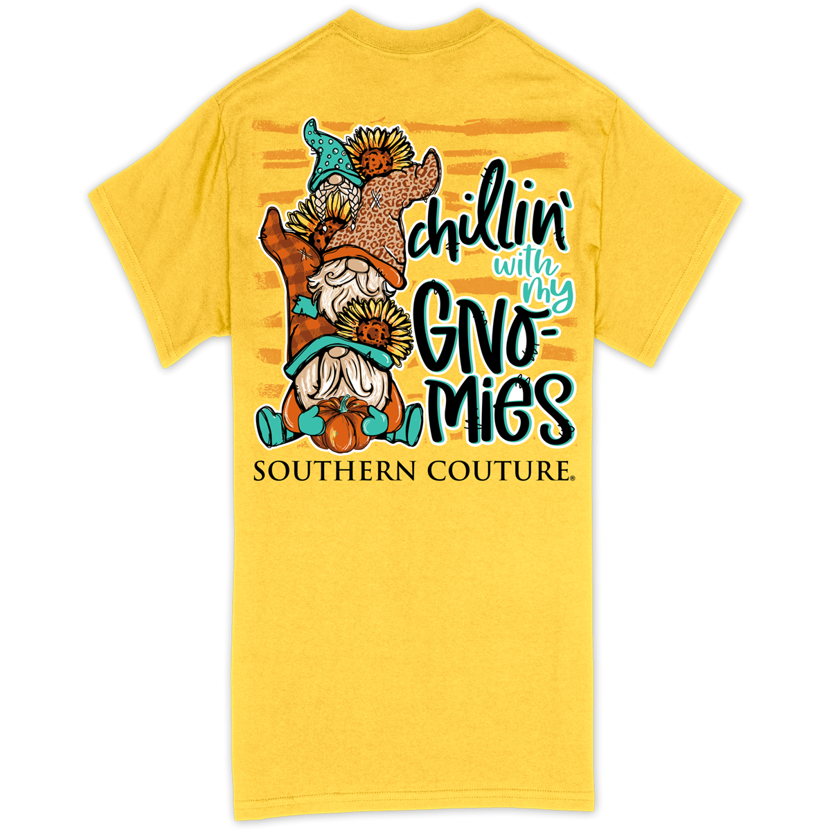Southern Couture Classic Chillin' with My Gnomies - Adult & Kids T-Shirts, Sweatshirts & Hoodies apparel design preview 1