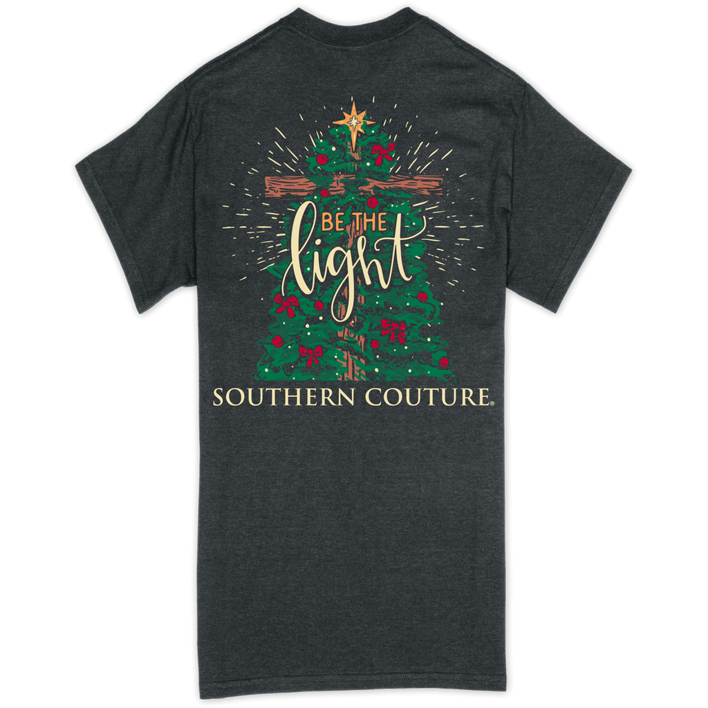 Southern Couture Classic Be the Light Christmas - Adult & Kids T-Shirts, Sweatshirts & Hoodies apparel design preview 1