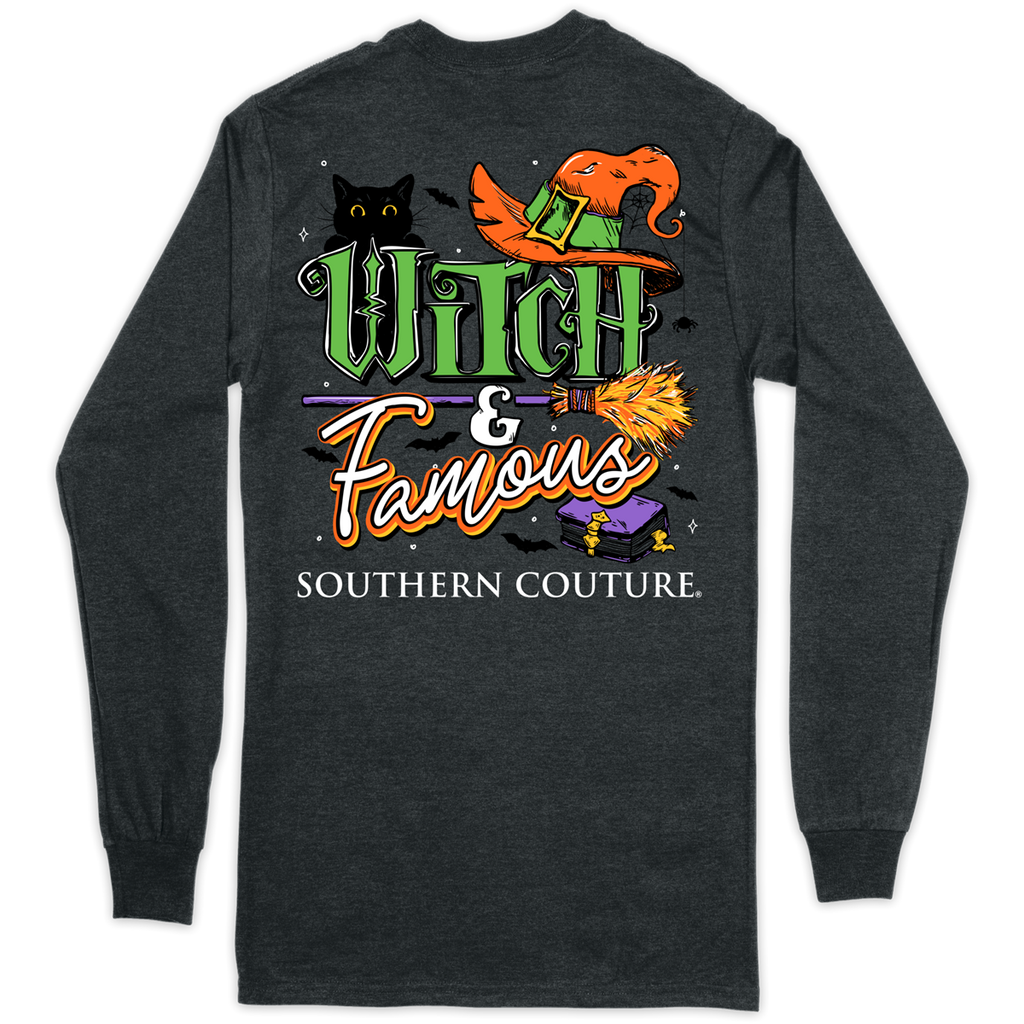 SALE Southern Couture Classic Witch Famous Halloween - Adult & Kids T-Shirts, Sweatshirts & Hoodies apparel design preview 2