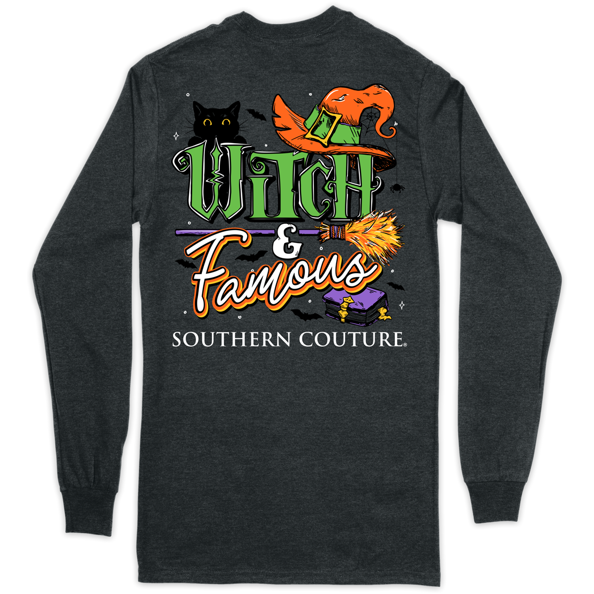 SALE Southern Couture Classic Witch Famous Halloween - Adult & Kids T-Shirts, Sweatshirts & Hoodies apparel design preview 2