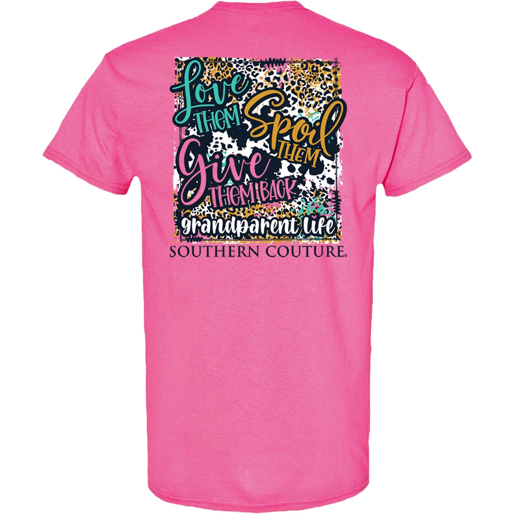 Southern Couture Classic Spoil Them Grandparent - Adult & Kids T-Shirts, Sweatshirts & Hoodies apparel design preview 1