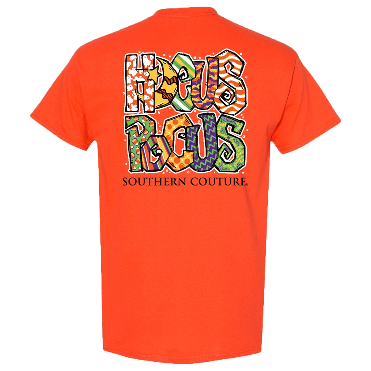 Southern Couture Classic Hocus Pocus Halloween Orange - Adult & Kids T-Shirts, Sweatshirts & Hoodies apparel design preview 1
