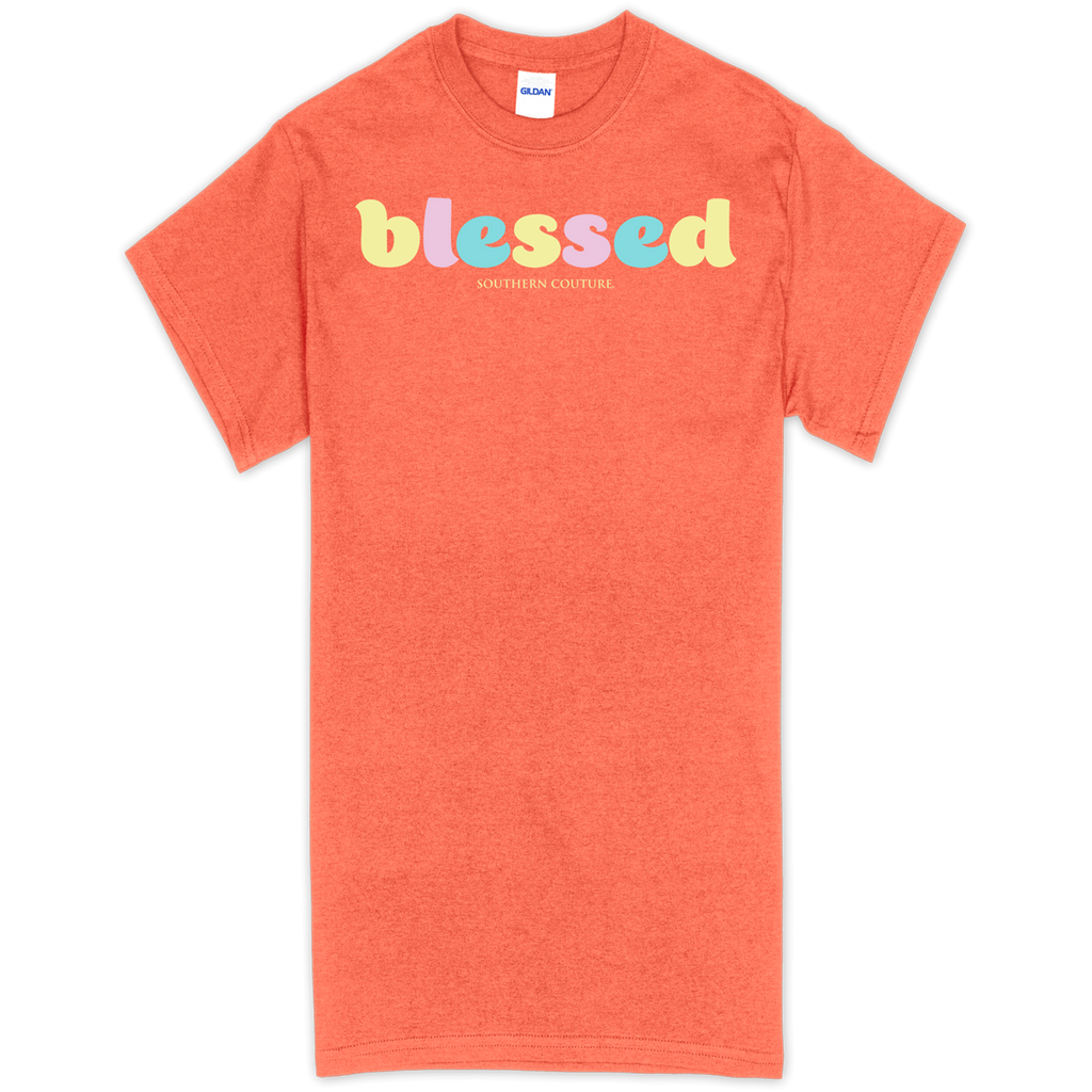 Southern Couture Retro Blessed Soft - Adult & Kids T-Shirts, Sweatshirts & Hoodies apparel design preview 2