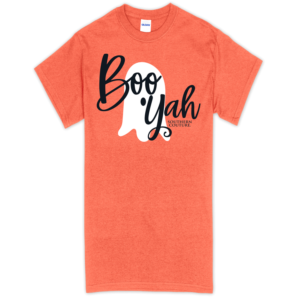 SALE Southern Couture Boo Yah Halloween Fall Soft - Adult & Kids T-Shirts, Sweatshirts & Hoodies apparel design preview 2
