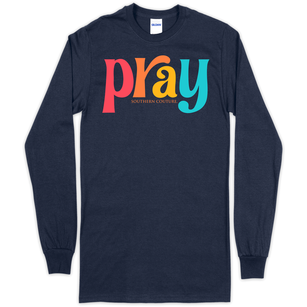 Southern Couture Colored Pray Soft - Adult & Kids T-Shirts, Sweatshirts & Hoodies apparel design preview 1