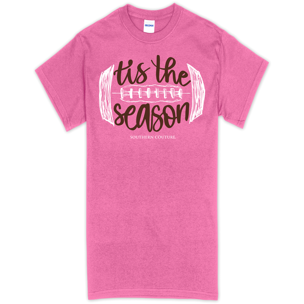 Southern Couture Tis The Season Football Soft - Adult & Kids T-Shirts, Sweatshirts & Hoodies apparel design preview 1