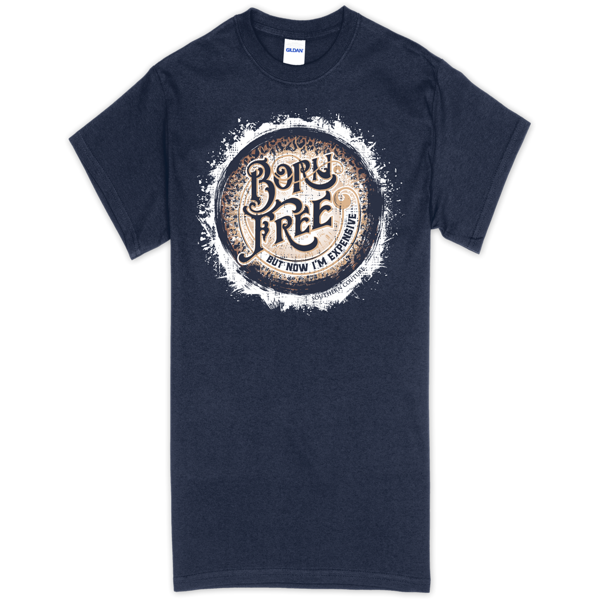 Southern Couture Born Free Soft - Adult & Kids T-Shirts, Sweatshirts & Hoodies apparel design preview 1
