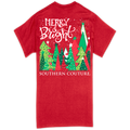 SALE Southern Couture Classic Merry Bright Trees - Adult & Kids T-Shirts, Sweatshirts & Hoodies apparel design preview 1