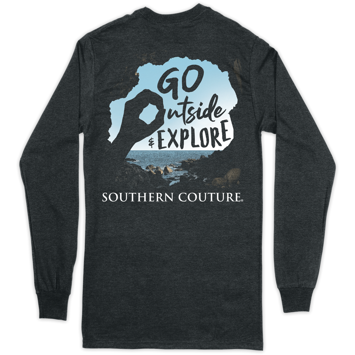 Southern Couture Classic Go Outside Explore - Adult & Kids T-Shirts, Sweatshirts & Hoodies apparel design preview 1