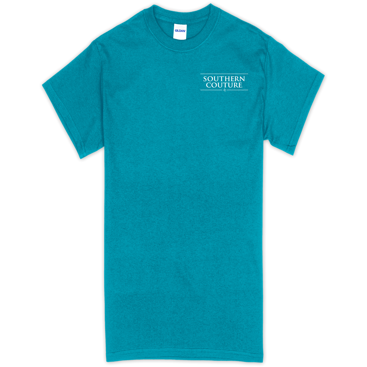 Southern Couture Classic Don't Worry Be Happy Turtle - Adult & Kids T-Shirts, Sweatshirts & Hoodies apparel design preview 2