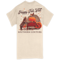 Southern Couture Classic Happy Fall Chicken Pumpkins - Adult & Kids T-Shirts, Sweatshirts & Hoodies apparel design preview 1