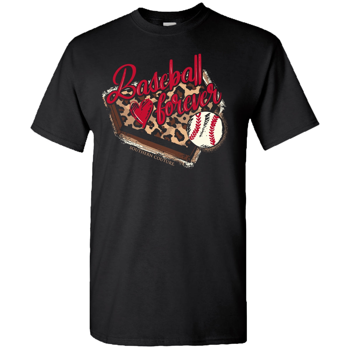 Southern Couture Soft Collection Baseball Forever - Adult & Kids T-Shirts, Sweatshirts & Hoodies apparel design preview 1