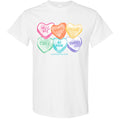 Southern Couture Soft Valentine Candy Hearts - Adult & Kids T-Shirts, Sweatshirts & Hoodies apparel design preview 1