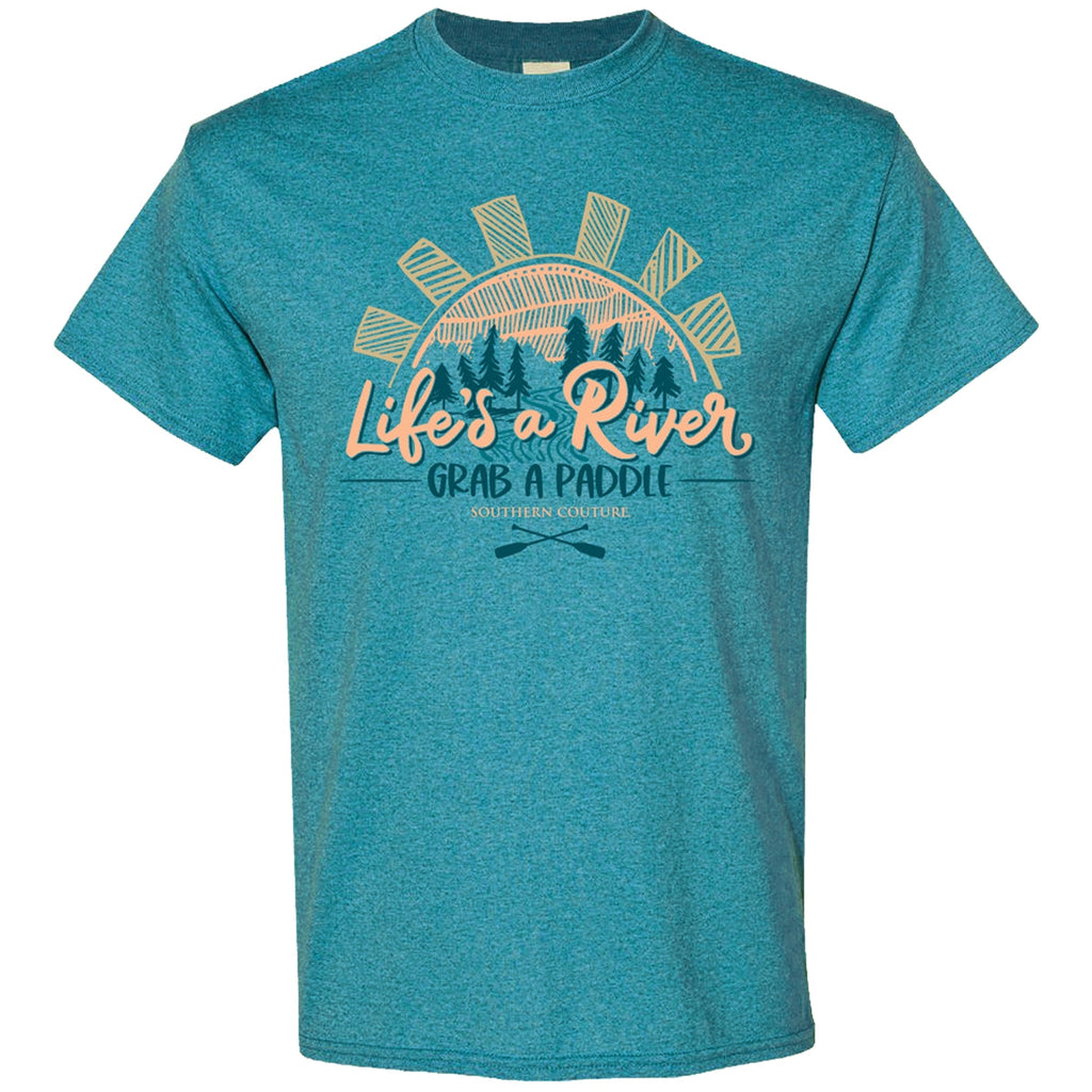 Southern Couture Soft Collection Life's A River - Adult & Kids T-Shirts, Sweatshirts & Hoodies apparel design preview 1