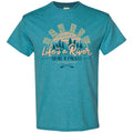 Southern Couture Soft Collection Life's A River - Adult & Kids T-Shirts, Sweatshirts & Hoodies apparel design preview 1