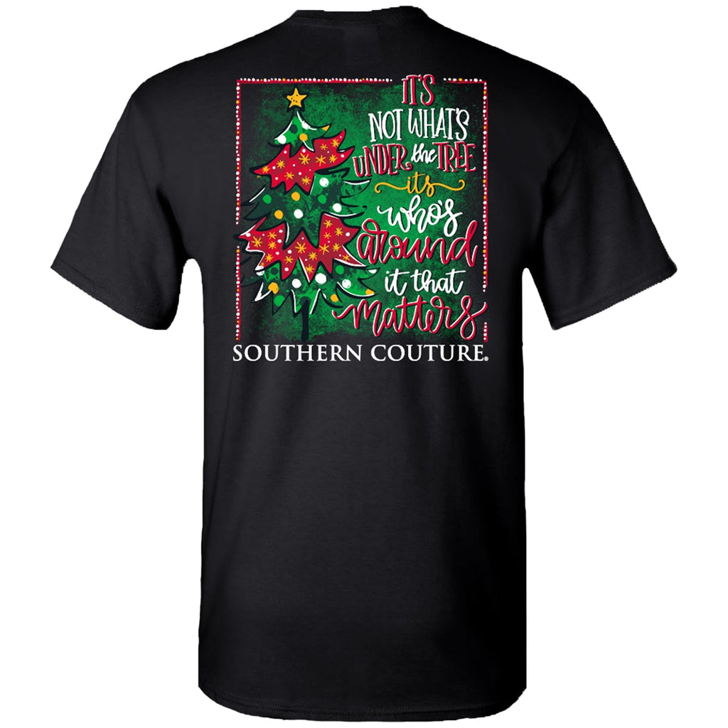 Southern Couture Classic Under The Tree Christmas - Adult & Kids T-Shirts, Sweatshirts & Hoodies apparel design preview 1