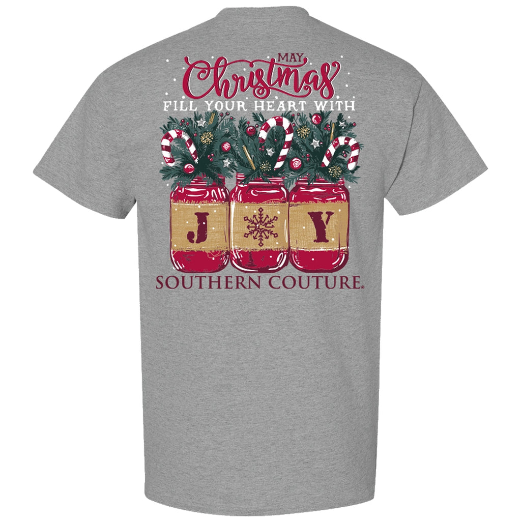 Southern Couture Classic Christmas Fill Your Heart - Adult & Kids T-Shirts, Sweatshirts & Hoodies apparel design preview 1