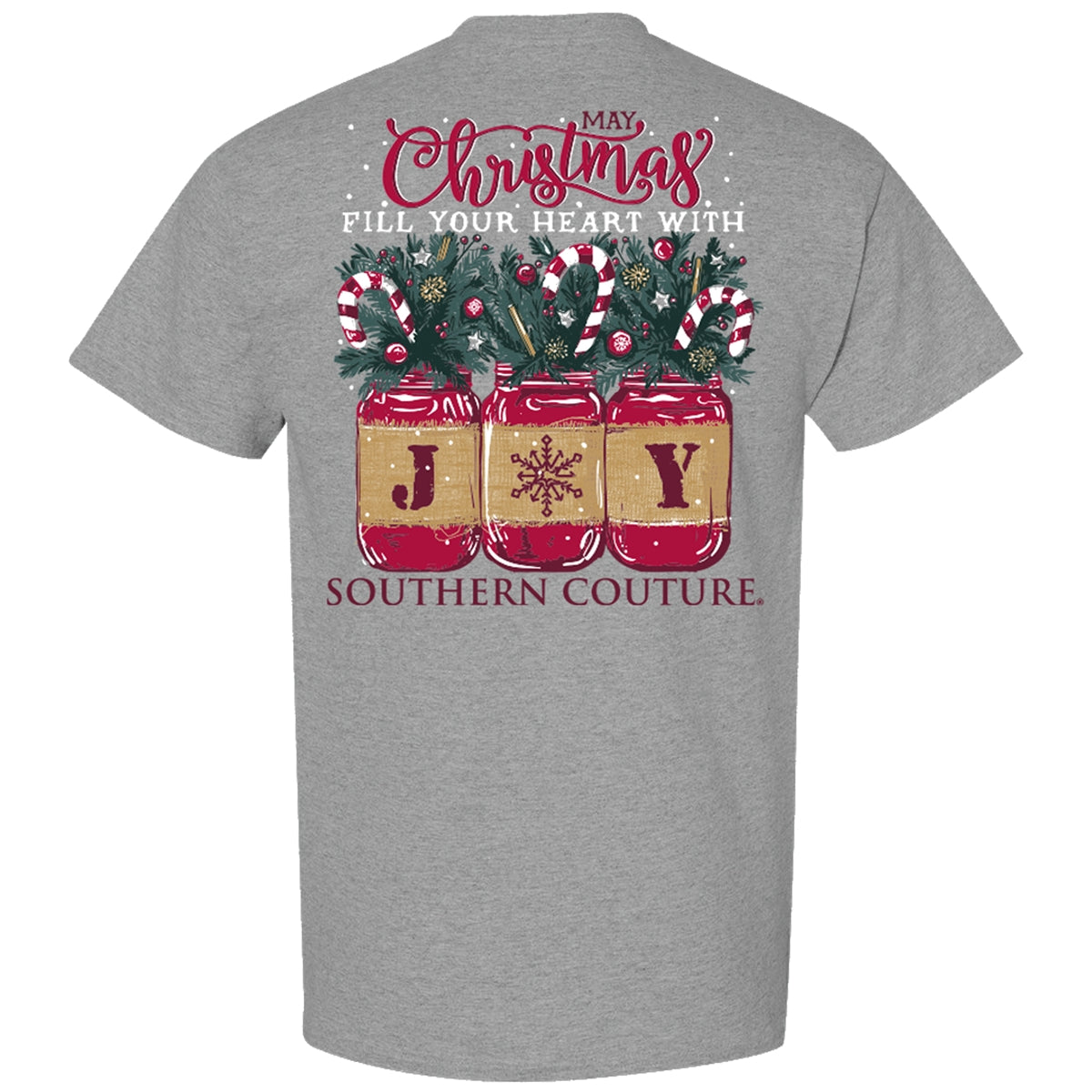 Southern Couture Classic Christmas Fill Your Heart - Adult & Kids T-Shirts, Sweatshirts & Hoodies apparel design preview 1