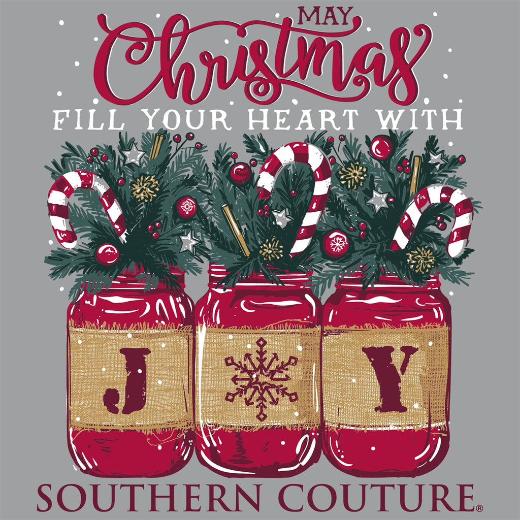 Southern Couture Classic Christmas Fill Your Heart - Adult & Kids T-Shirts, Sweatshirts & Hoodies apparel design preview 2