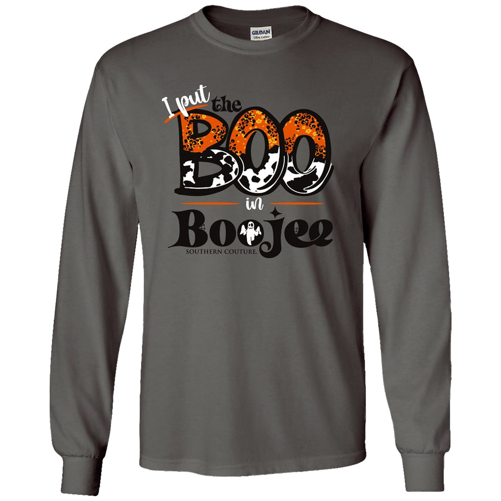 SALE Southern Couture Boo in Boujee Fall Soft - Adult & Kids T-Shirts, Sweatshirts & Hoodies apparel design preview 2