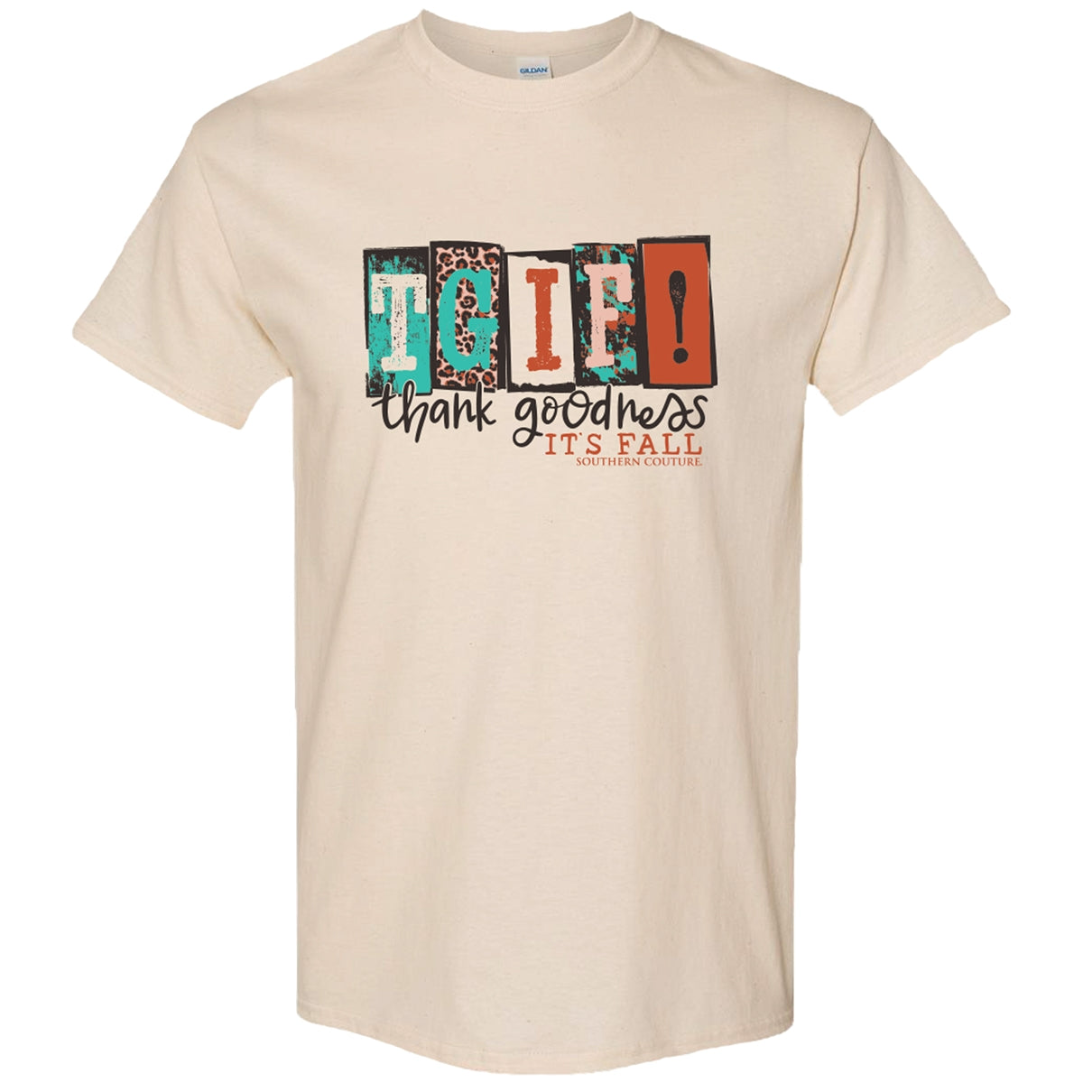 Southern Couture TGIF! Fall Soft - Adult & Kids T-Shirts, Sweatshirts & Hoodies apparel design preview 1