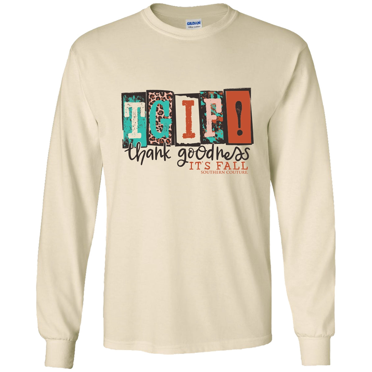 Southern Couture TGIF! Fall Soft - Adult & Kids T-Shirts, Sweatshirts & Hoodies apparel design preview 1