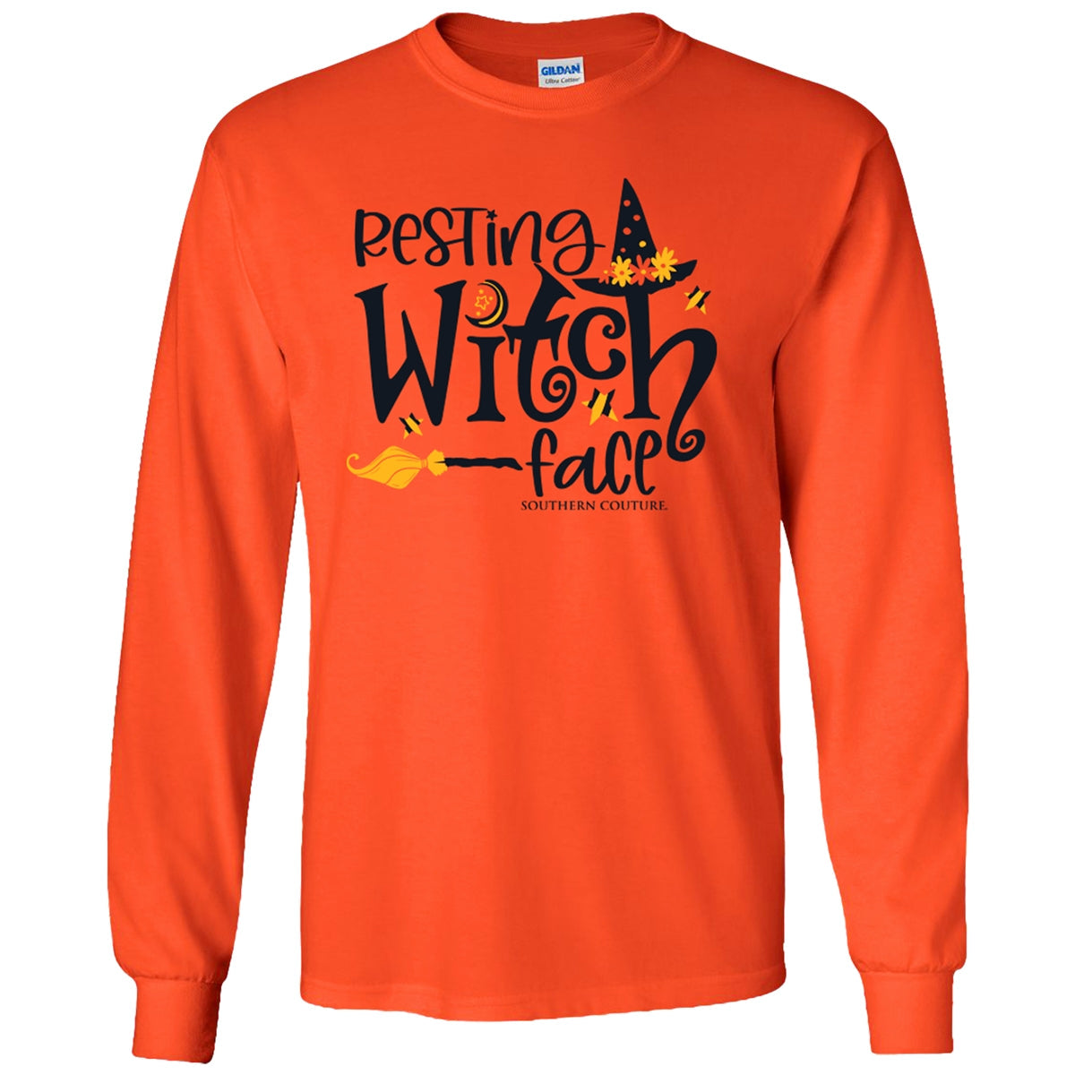 SALE Southern Couture Resting Witch Face Fall Soft - Adult & Kids T-Shirts, Sweatshirts & Hoodies apparel design preview 2