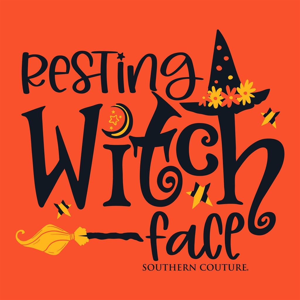 SALE Southern Couture Resting Witch Face Fall Soft - Adult & Kids T-Shirts, Sweatshirts & Hoodies apparel design preview 2