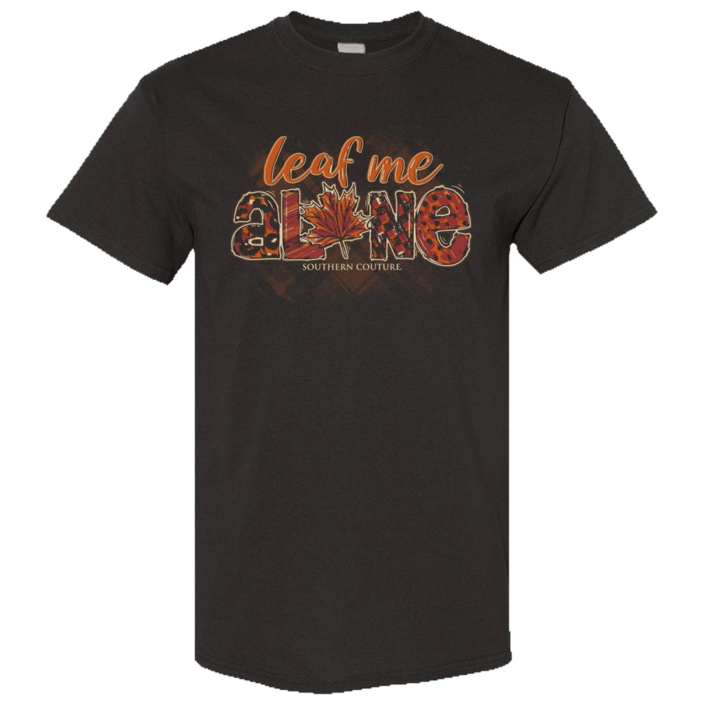 Southern Couture Leaf Me Alone Fall Soft - Adult & Kids T-Shirts, Sweatshirts & Hoodies apparel design preview 2