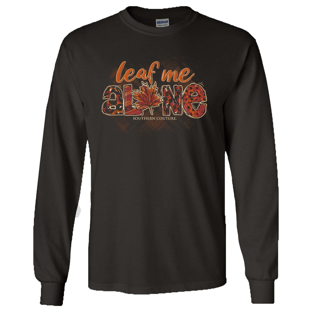 Southern Couture Leaf Me Alone Fall Soft - Adult & Kids T-Shirts, Sweatshirts & Hoodies apparel design preview 1
