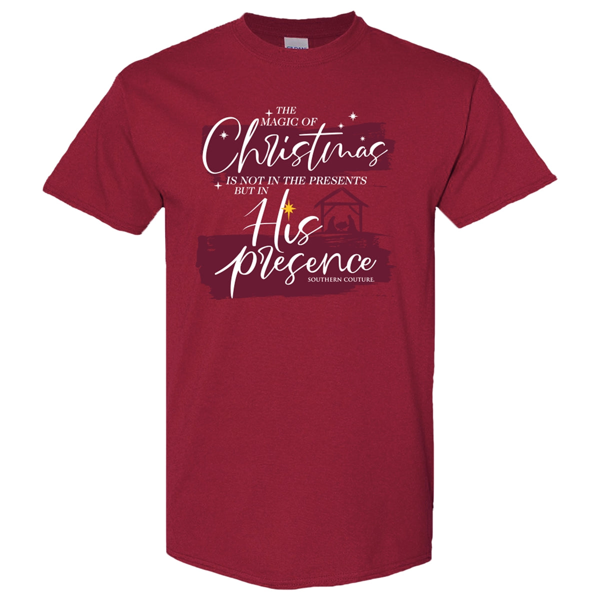 Southern Couture Magic of Christmas Soft - Adult & Kids T-Shirts, Sweatshirts & Hoodies apparel design preview 1