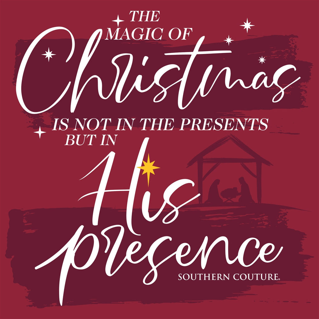 Southern Couture Magic of Christmas Soft - Adult & Kids T-Shirts, Sweatshirts & Hoodies apparel design preview 2