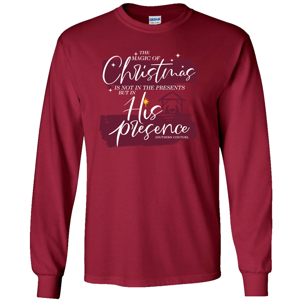 Southern Couture Magic of Christmas Soft - Adult & Kids T-Shirts, Sweatshirts & Hoodies apparel design preview 1